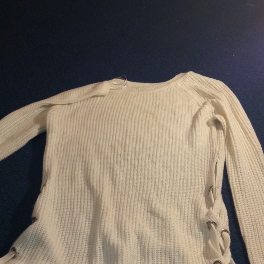White sweater